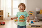 Kurzärmliges T-Shirt "Knabber-Hamster"